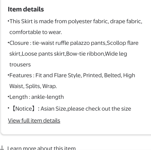 Elegant Black Walk-Through L Ruffle Maxi Wrap Around Skirt With Pants 2018- - Picture 4 of 14